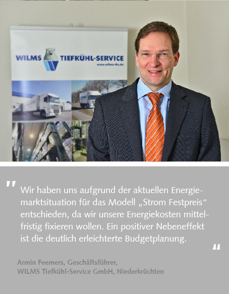 Armin Feemers, WILMS Tiefkühl-Service GmbH